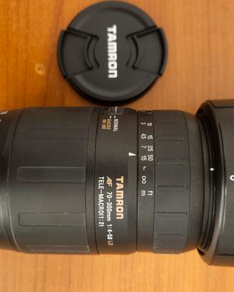 Teleobiettivo zoom 70-300mm Tamron modello 572DM