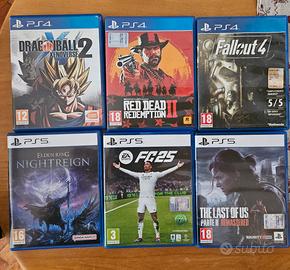 giochi ps4/ps5 (leggi descrizione)