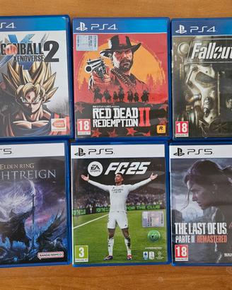 giochi ps4/ps5 (leggi descrizione)