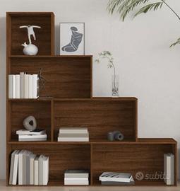 SCAFFALE LIBRERIA IN WENGÈ (come porta tv) BERGAMO