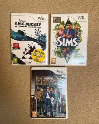 Lotto Videogiochi Nintendo Wii