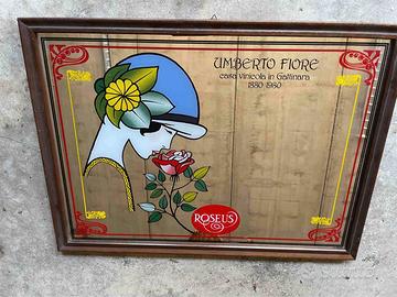 Specchio stile Bella Époque del 1980