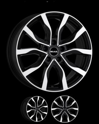 Cerchi Mak Kolhn r19 + ruote nexen nfera sport