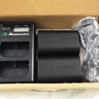 KIT BATTERIA POWEREXTRA PER CANON