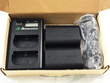 KIT BATTERIA POWEREXTRA PER CANON