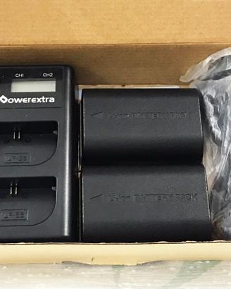 KIT BATTERIA POWEREXTRA PER CANON