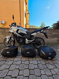 Honda NC 750 X DCT - Tris Valigie Givi 