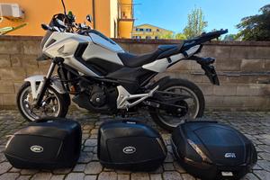 Honda NC 750 X DCT - Tris Valigie Givi 