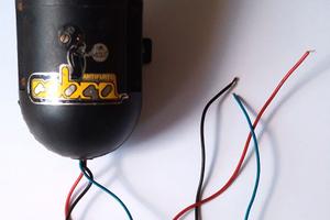 Sirena allarme antifurto cobra per auto epoca 1980