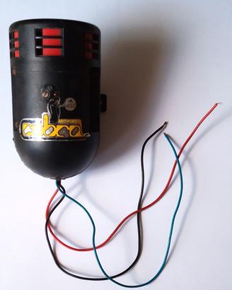 Sirena allarme antifurto cobra per auto epoca 1980