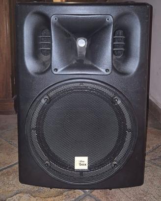 the box PA 302 A cassa attiva woofer da 12 coppia