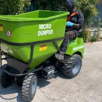 M49 Micro dumper con cassone