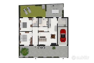 Villino in centro con utenze incluse