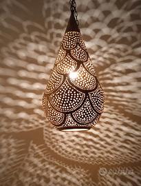 Sospensione forma di lacrima, diametro 40 cm