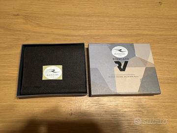 Portafoglio Roncato nero nuovo