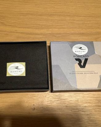 Portafoglio Roncato nero nuovo