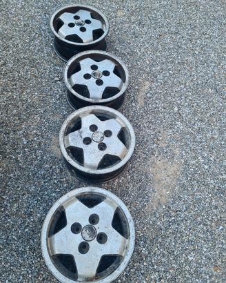 cerchi in lega da 13 pollici fiat autobianchi