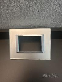 Placca BTicino Axolute 3 moduli