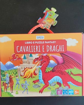 Cavalieri e Draghi libro e puzzle 