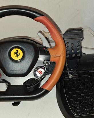 Volante Thrustmaster Ferrari +supporto volante 