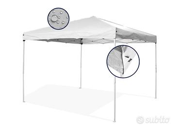 GAZEBO PIEGHEVOLE A 3X3 mt CON SACCA