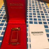 accendino vintage Ronson nuovo mai utilizzato 