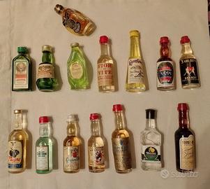 BOTTIGLIETTE LIQUORI MIGNON VINTAGE