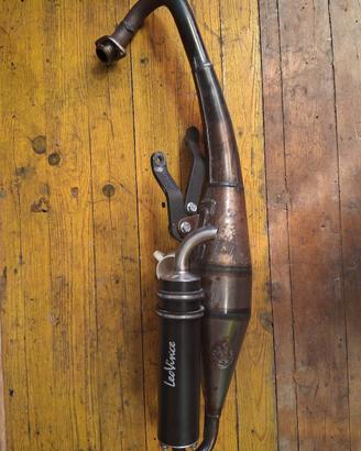scarico leovince TT black edition