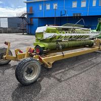 Barra pick up Claas con carrello idraulico