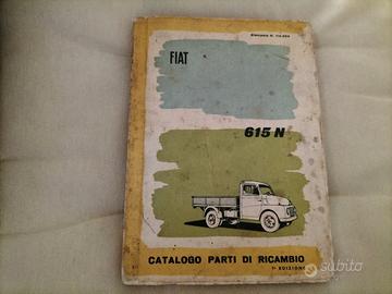 parti di ricambio fiat 615 n