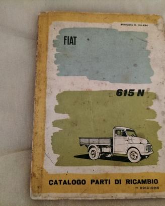parti di ricambio fiat 615 n