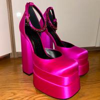 Sandalo in raso di Versace tg. 38