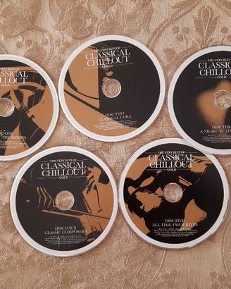 Lotto 5 CDs Classical Chillout