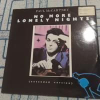 Paul McCartney, No more lonely nights, vinile