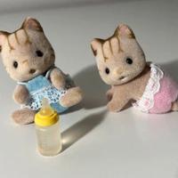 Sylvanian Families - 5188 - Gemelli Gatto Striato