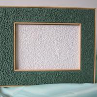 Portafoto in legno con carta colorata sconto 50%