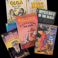 Lot of 7 vintage Puffin books