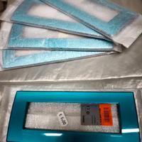 Placca 7 quadra posti verde deep Living Bticino