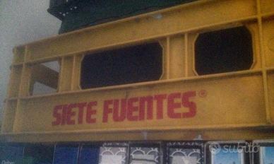 Cassetta Bibite Siete Fuentes Anni 70