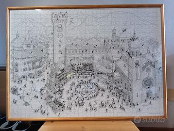 Puzzle "Trento" delle Formiche di Fabio Vettori