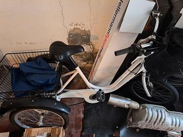 bicicletta triciclo adulti