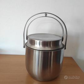 Secchiello ghiaccio ALESSI design 1971 inox 18 10