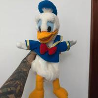 Peluche paperino Disney con tasca e cerniera