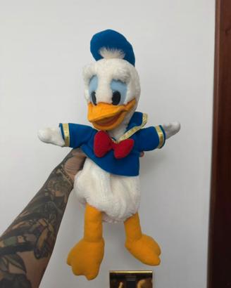 Peluche paperino Disney con tasca e cerniera