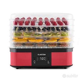 Klarstein Essiccatore 250W 5 Ripiani 