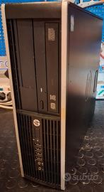 PC FISSO DESKTOP HP 500GB SMALL FUNZIONANTE