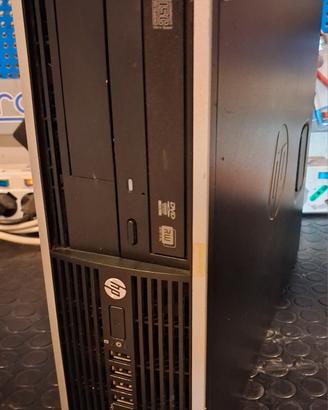 PC FISSO DESKTOP HP 500GB SMALL FUNZIONANTE