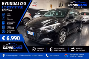Hyundai i20 1.2 84 CV 5 porte Econext Comfort