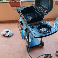 barbecue a gas