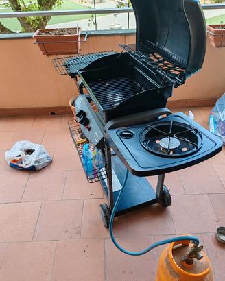 barbecue a gas